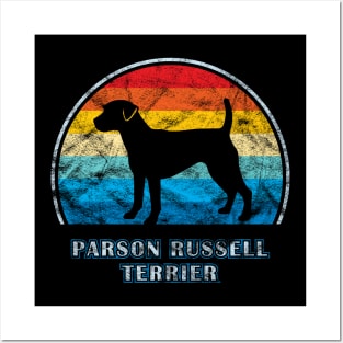 Parson Russell Terrier Vintage Design Dog Posters and Art